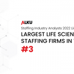ALKU Third Largest Life Sciences Staffing Firm