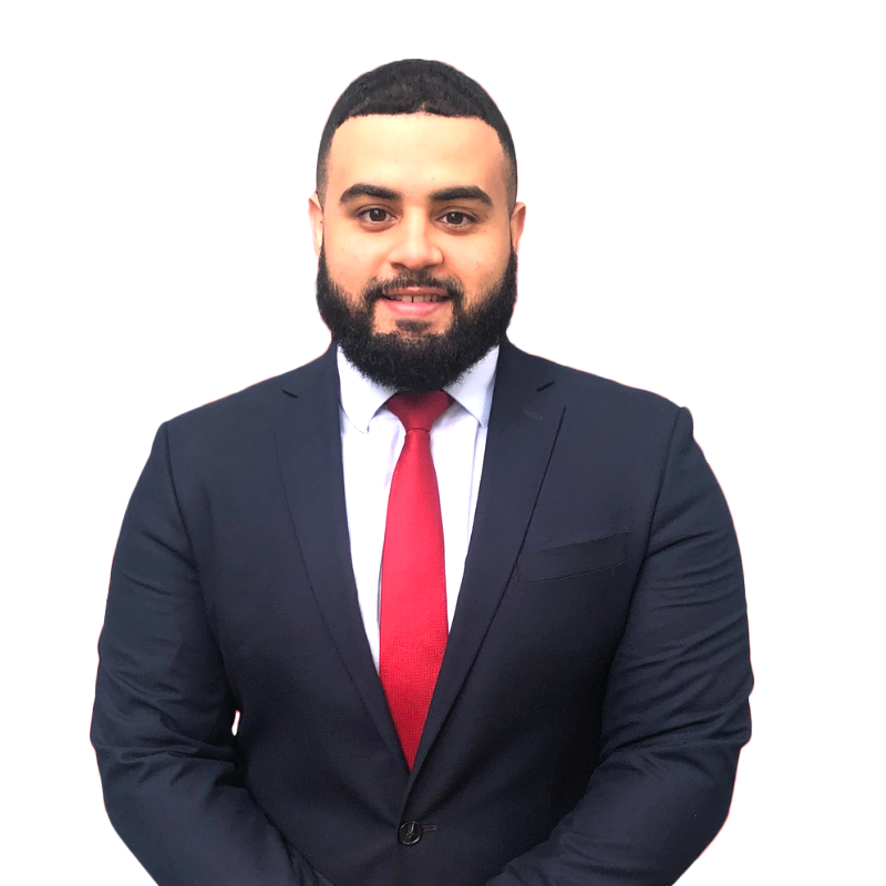 Man smiling at the camera.